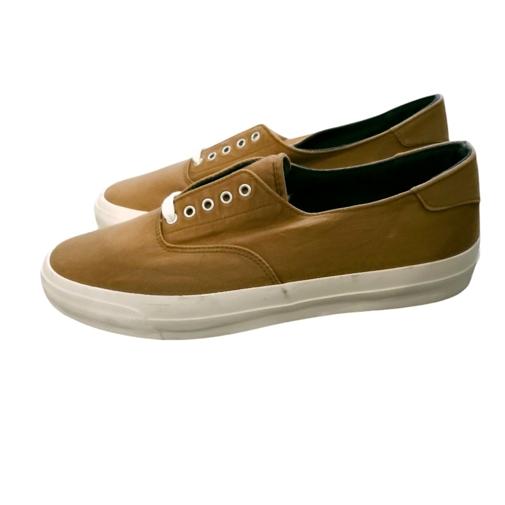 Eddie Bauer Canvas Khaki Sneakers - Picture 4 of 8